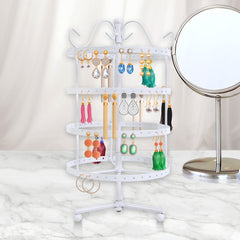 Earring Holder Stand Jewelry Display White-1954802730287632391