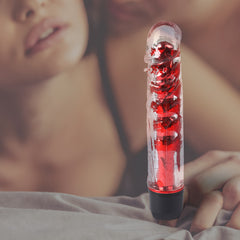 Multi Speed Vibrating Vibrator Realistic Red-1954802621743239175