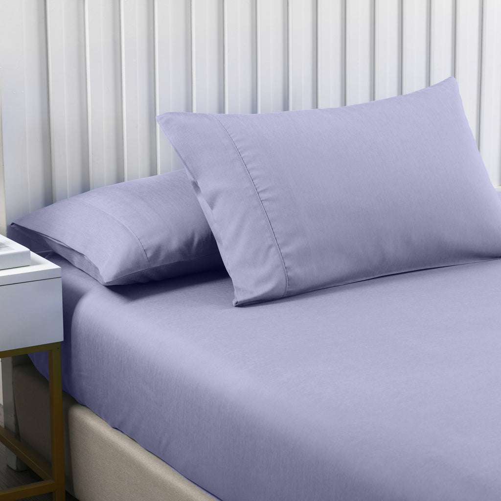 Royal Comfort Bamboo Cooling 2000TC 3-Piece Combo Set - King-Lilac Grey-1951134876682031106