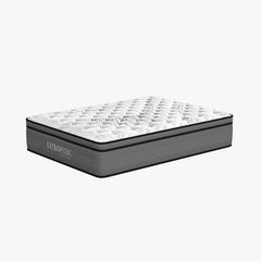 Luxopedic Pocket Spring Mattress 5 Zone 32CM Euro Top Memory Foam Medium Firm-1951134908403552256