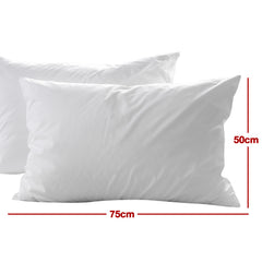 Casa Decor 50% Duck Feather 50% Duck Down Pillow - Single Pack-1951134818351845379