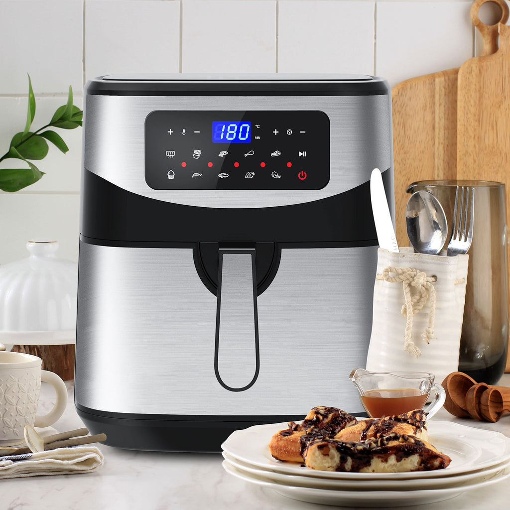 Kitchen Couture Digital 12L Air Fryer - Silver-1951134804376424455