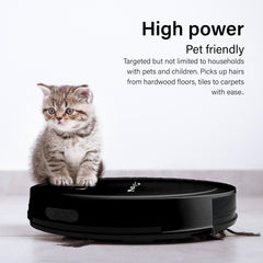 MyGenie Smart Robotic Vacuum Cleaner - Black-1951134808654614531