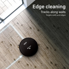 MyGenie Smart Robotic Vacuum Cleaner - Black-1951134808654614534