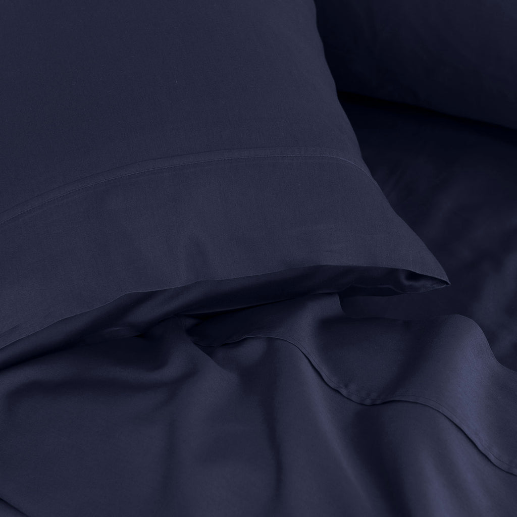 Royal Comfort - Balmain 1000TC Bamboo cotton Sheet Sets (King) - Royal Blue-1951134878913400836