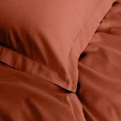 Royal Comfort - Balmain 1000TC Bamboo cotton Quilt Cover Sets (King) - Cinnamon-1951134830217531396