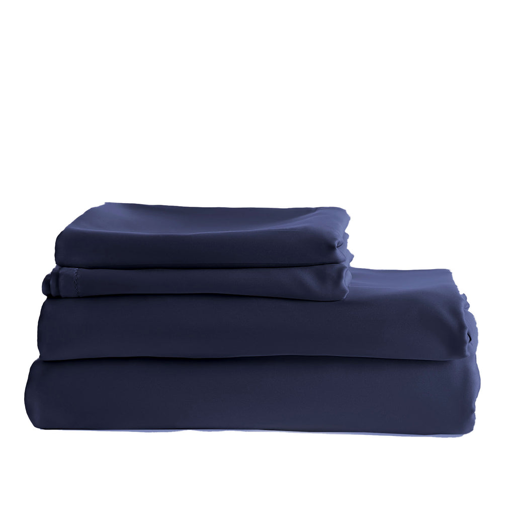 Royal Comfort - Balmain 1000TC Bamboo cotton Quilt Cover Sets (King) - Royal Blue-1951134830565658630