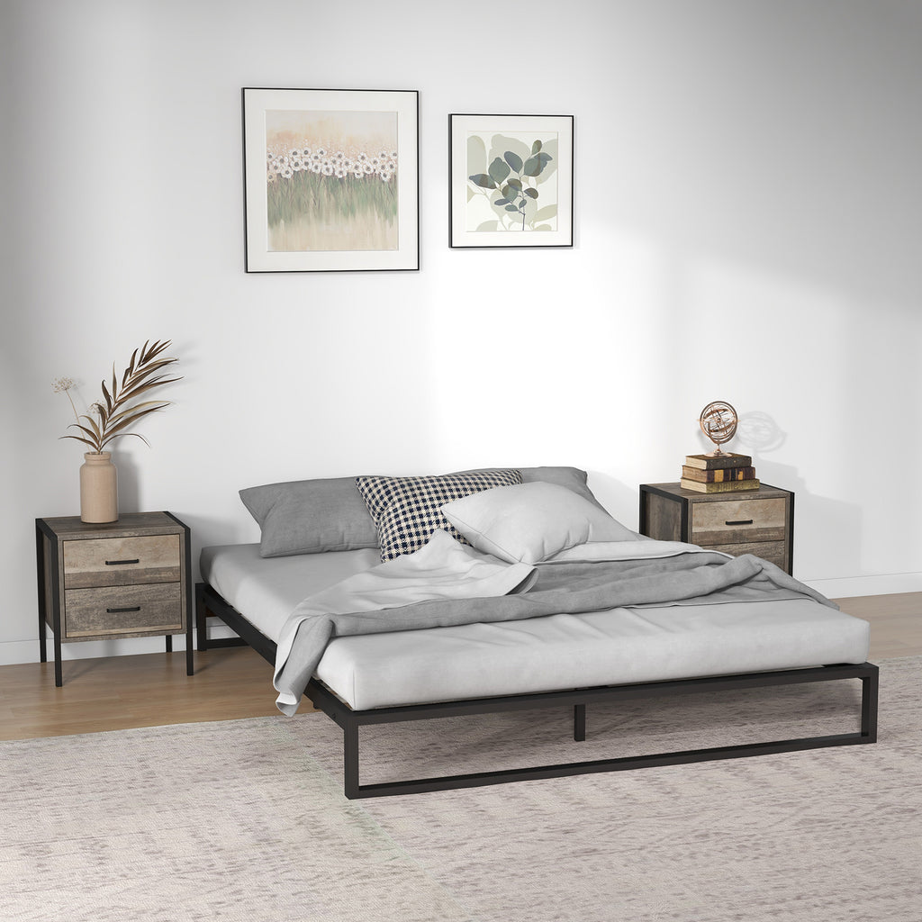 Florence Metal bed base - King Single-1951134901529088005