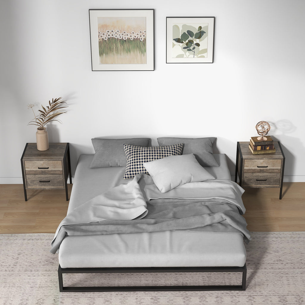 Florence Metal bed base - Queen-1951134901906575362