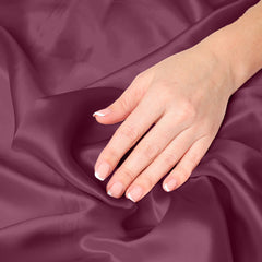 Pure Silk Pillow Case by Royal Comfort (Single Pack) - Malaga Wine-1951134815860428806
