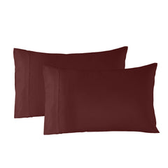 Royal Comfort Blended Bamboo Sheet Set Malaga Wine - Queen-1951134881874579461