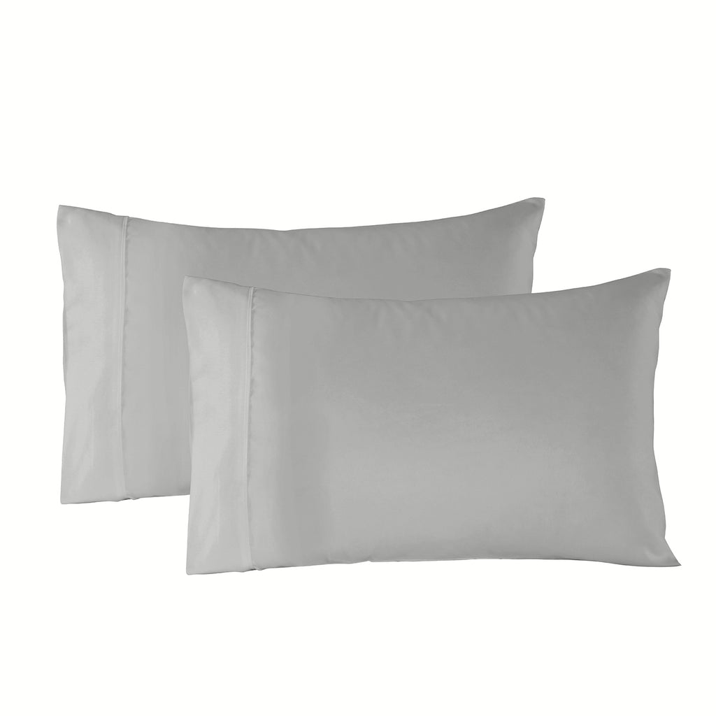 Royal Comfort Blended Bamboo Sheet Set Light Grey - Queen-1951134882059128837