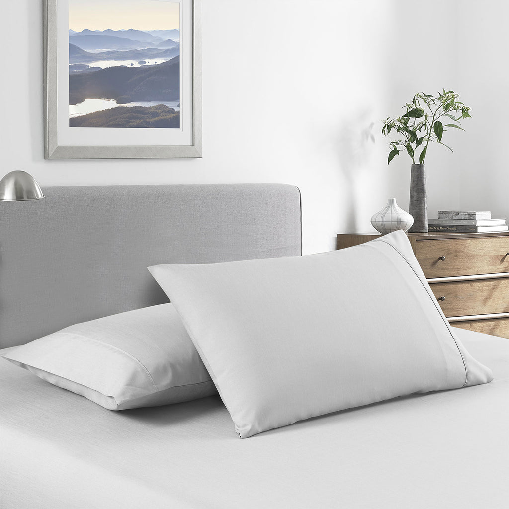 Royal Comfort Bamboo Cooling 2000TC Sheet Set Double - Pearl Stone-1951134884345024513