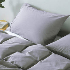 Royal Comfort Vintage Washed 100% Cotton Quilt Cover Set Bedding Ultra Soft-1951134908806205445