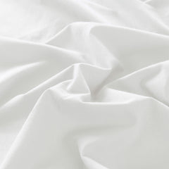 Royal Comfort Vintage Washed 100 % Cotton Quilt Cover Set Queen - White-1951134832742502406