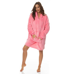 Royal Comfort Snug Hoodie - Pink-1951134893354389504