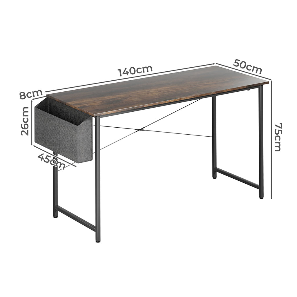 Levede Computer Desk Study Table Storage 140cm-1954802383141867522