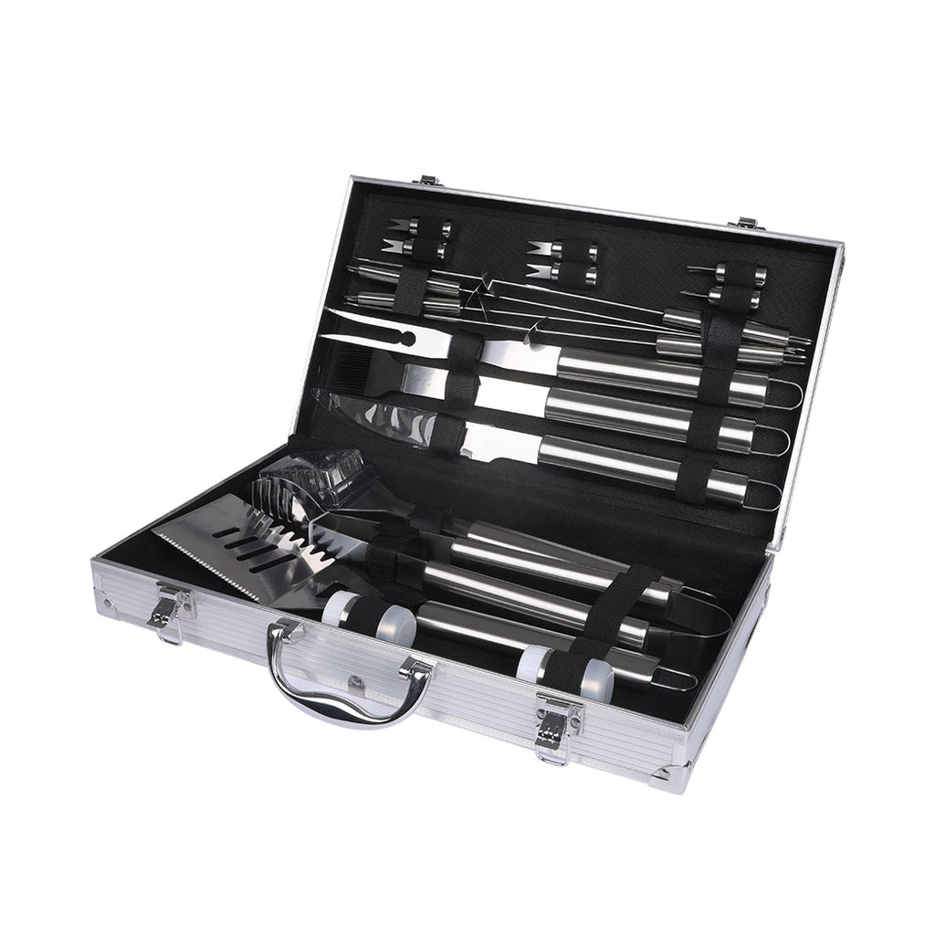 Moyasu 18Pcs BBQ Tool Set Stainless-1954802905827643392