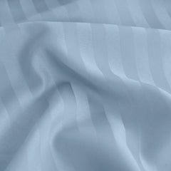 KENSINGTON 1200TC COTTON SHEET SET IN STRIPE-DOUBLE - CHAMBRAY(BLUE)-1951134850039812102