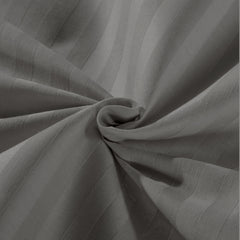 KENSINGTON 1200TC COTTON SHEET SET IN STRIPE-KING - CHARCOAL-1951134851558150151