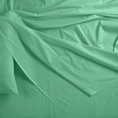 Royal Comfort Bamboo Blended Sheet Set Green Mist - Queen-1951134852120186883
