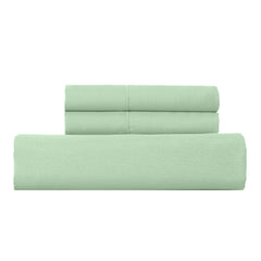 Royal Comfort 1000TC Cotton Blend Quilt Cover Set - King  Green Mist-1951134822881693699
