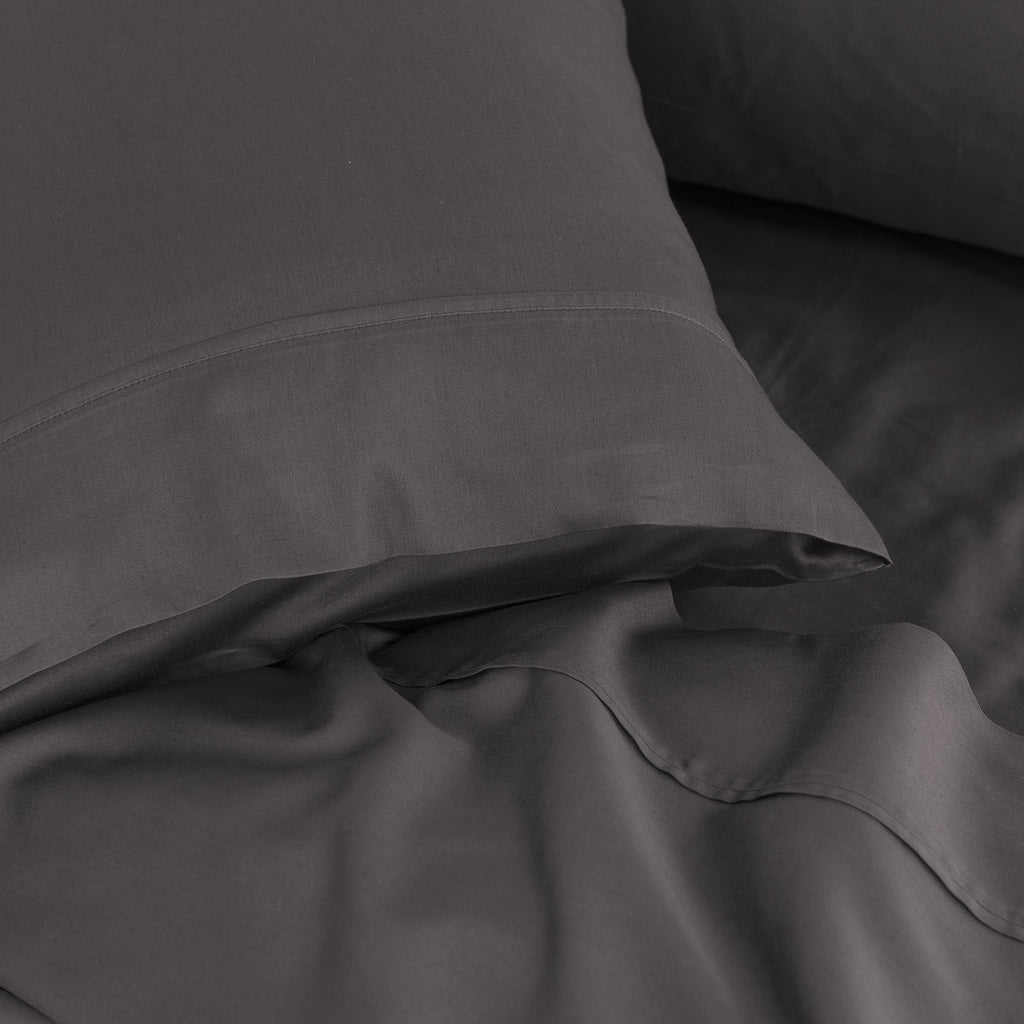 Royal Comfort - Balmain 1000TC Bamboo cotton Sheet Sets (King) - Pewter-1951134853755965444