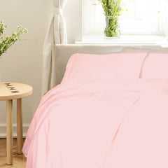 Royal Comfort - Balmain 1000TC Bamboo cotton Sheet Sets (King) - Blush-1951134854330585088