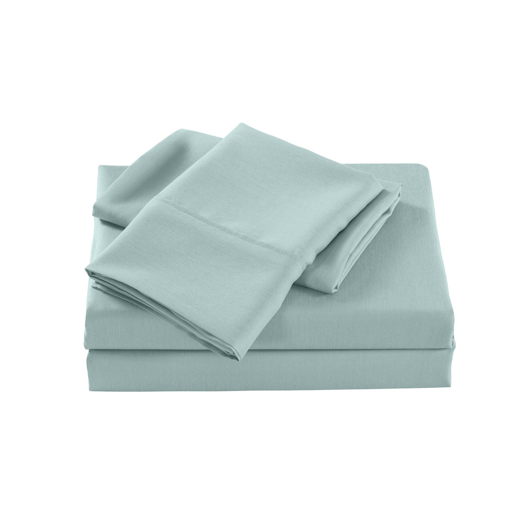 Royal Comfort Bamboo Cooling 2000TC Sheet Set - Queen-Frost-1951134860773036034