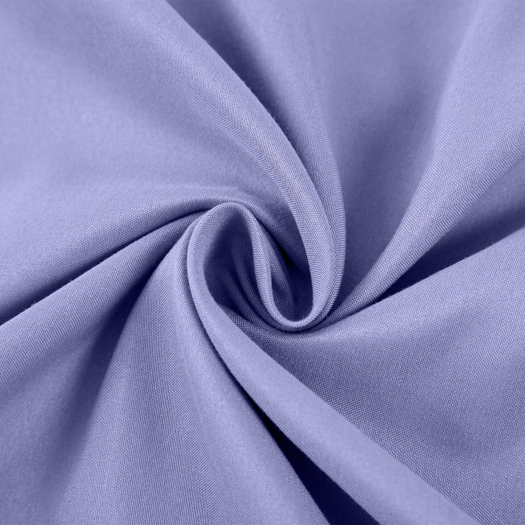 Royal Comfort Bamboo Cooling 2000TC Sheet Set - Single-Mid Blue-1951134864287862787
