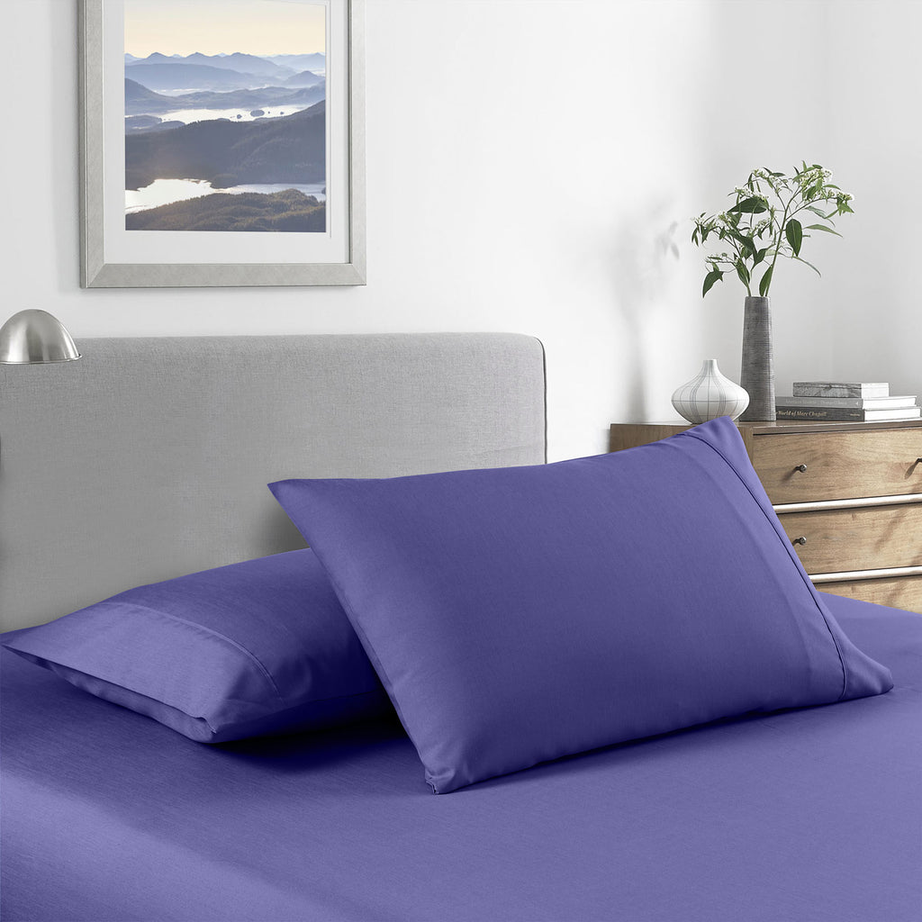 Royal Comfort Bamboo Cooling 2000TC Sheet Set - Single-Royal Blue-1951134864631795713