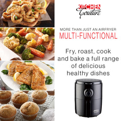 Kitchen Couture 3.4L Air Fryer Colour: Black-1951134803457871874
