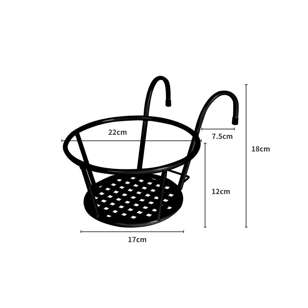 Levede 3x Plant Stand flower Holder Black-1954802664239927298