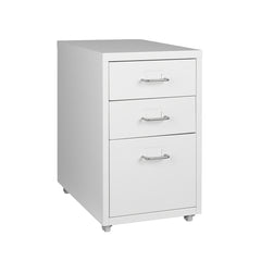 Levede 3 Drawer Office Drawers Cabinet White-1954802724554018816