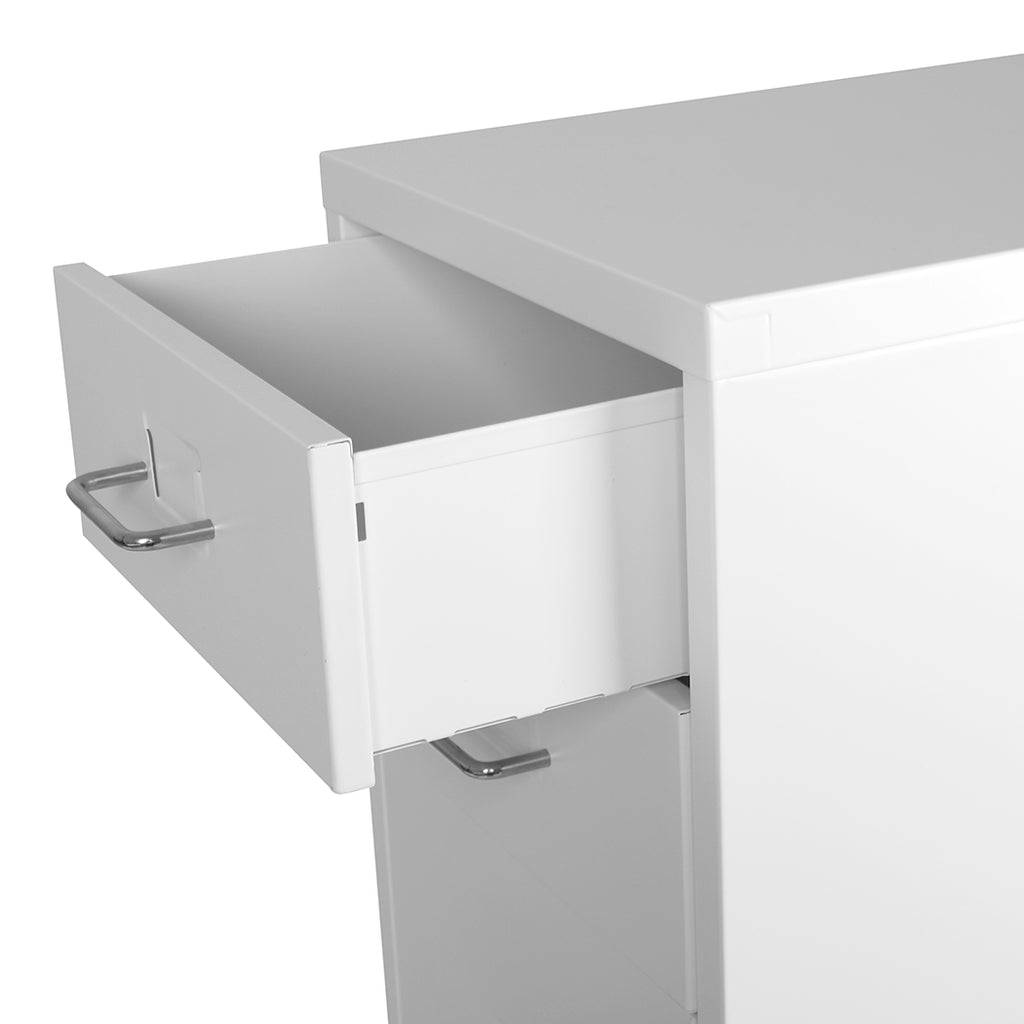 Levede 6 Drawer Office Cabinet Drawers White-1954802725782949891