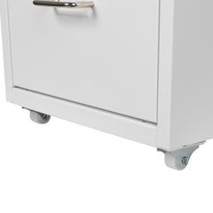 Levede 4 Drawer Office Drawers Cabinet White-1954802724906340356