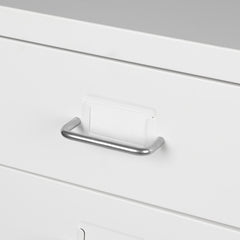 Levede 4 Drawer Office Drawers Cabinet White-1954802724906340358