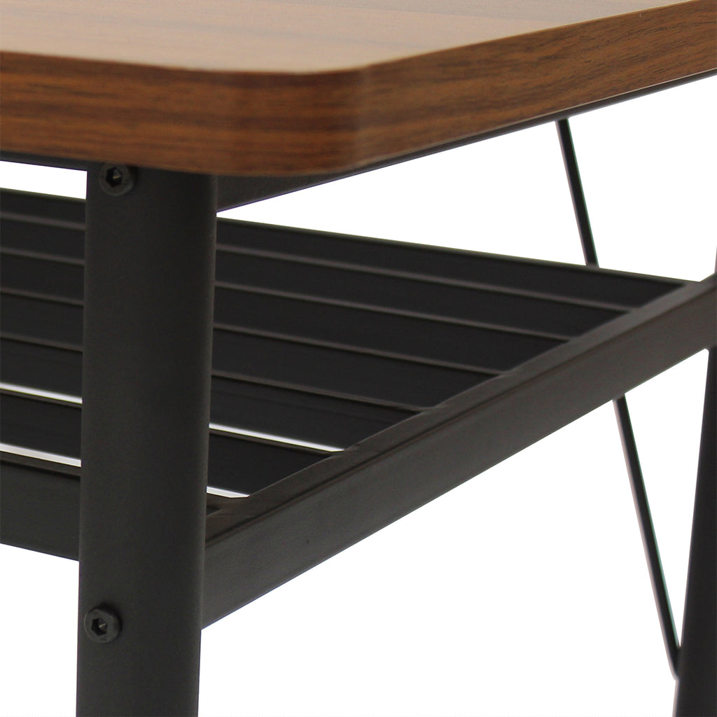Levede Dining Table Storage Shelf 4-6 Seater 150cm-1954802997599014916