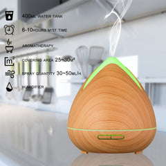 PureSpa Ultrasonic Diffuser  - Light Wood-1951134805810876419
