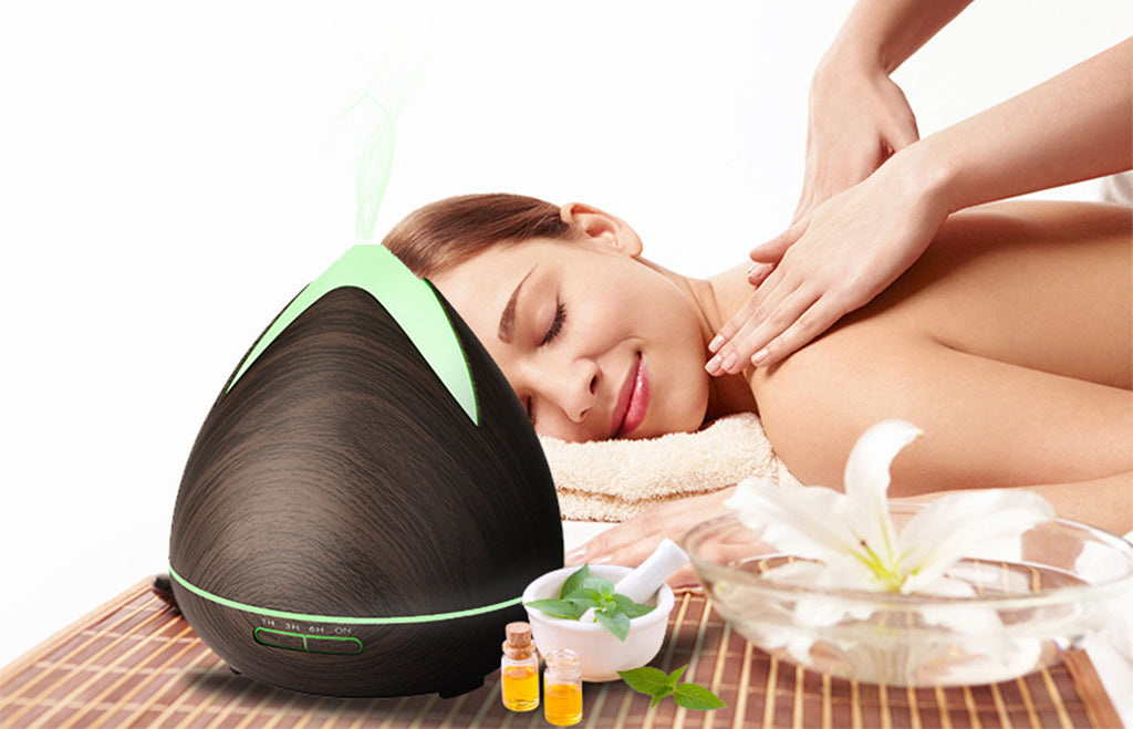 PureSpa Ultrasonic Diffuser  - Dark Wood-1951134805995425796