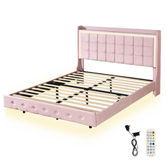 Levede Double Floating Bed Frame-1954802405669474312