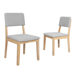 Levede 2x Dining Chair Armless Upholstered Seat-1954802458874220552