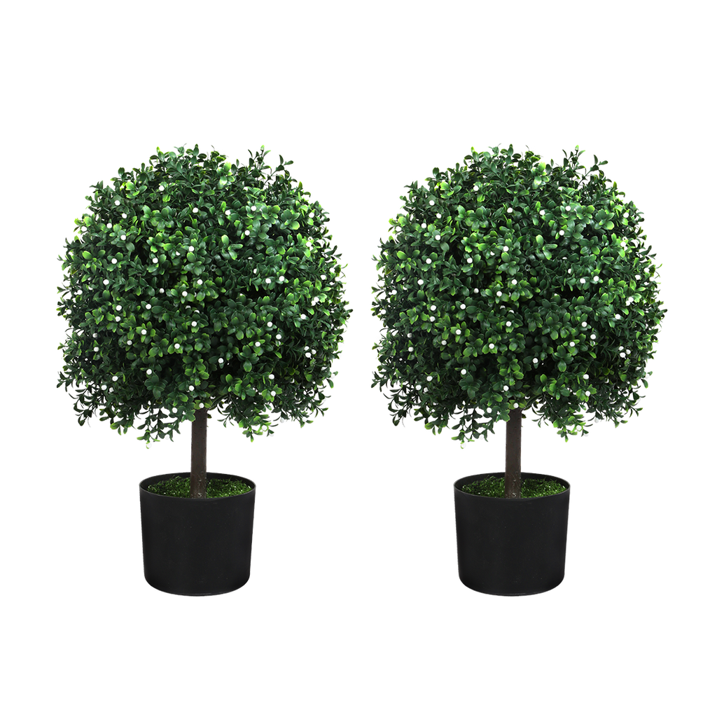 Lambu Artificial Boxwood Topiary Ball Tree-1954802441119731720