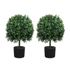 Lambu Artificial Boxwood Topiary Ball Tree-1954802441119731720