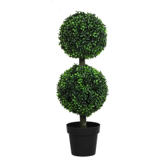 Lambu Artificial Double Ball Boxwood Trees-1954802441513996296