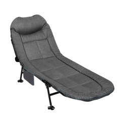 Levede Folding Camping Bed Camp Cots Dark Grey-1954802423948251144