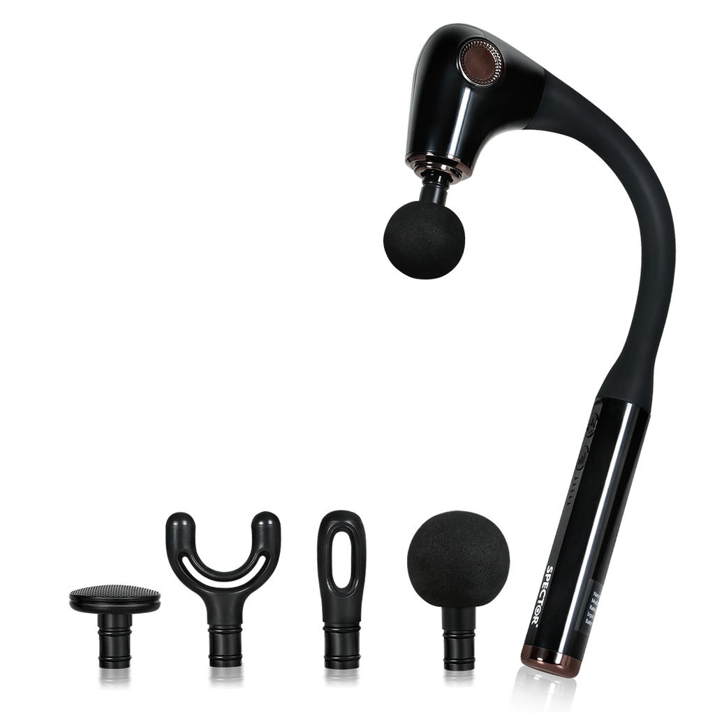 Spector Extended Handle Massage Gun Black-1954802464712691720