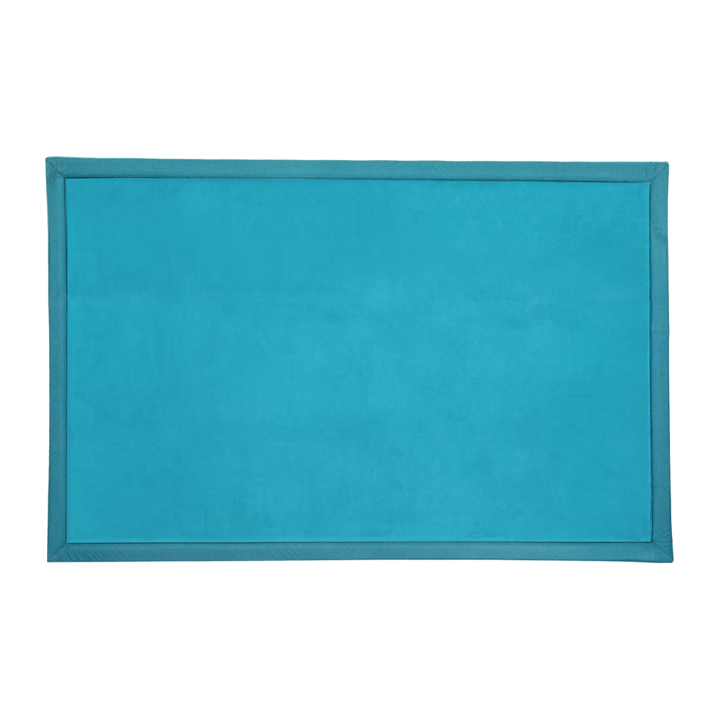 Marlow Coral Velvet Area Rugs Large Mat 120x200cm Blue-1954802461445328904