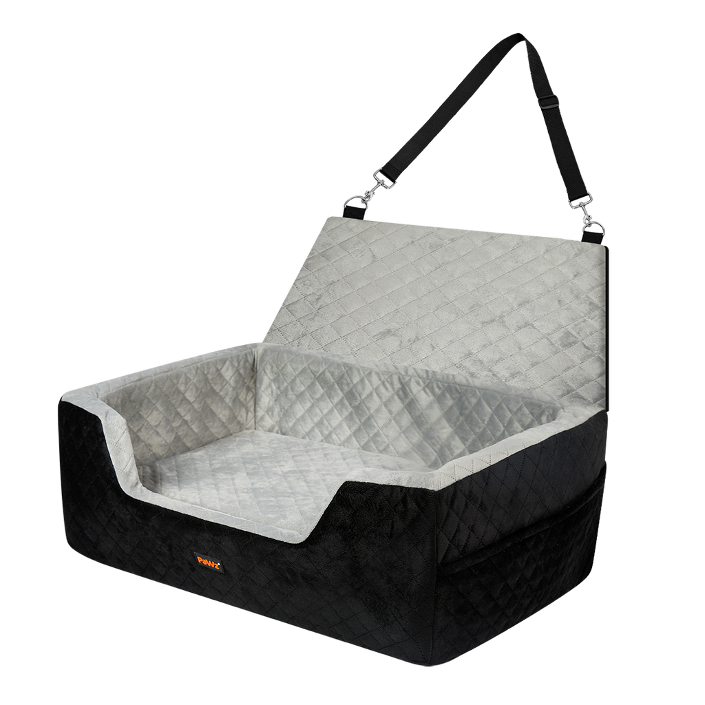 Pawz Dog Car Booster Seat Belt Pet Safe Protector Travel Bed-1954802465081790472