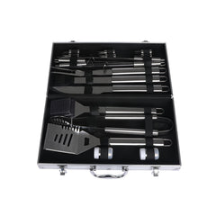 Moyasu 18Pcs BBQ Tool Set Stainless-1954802905827643396